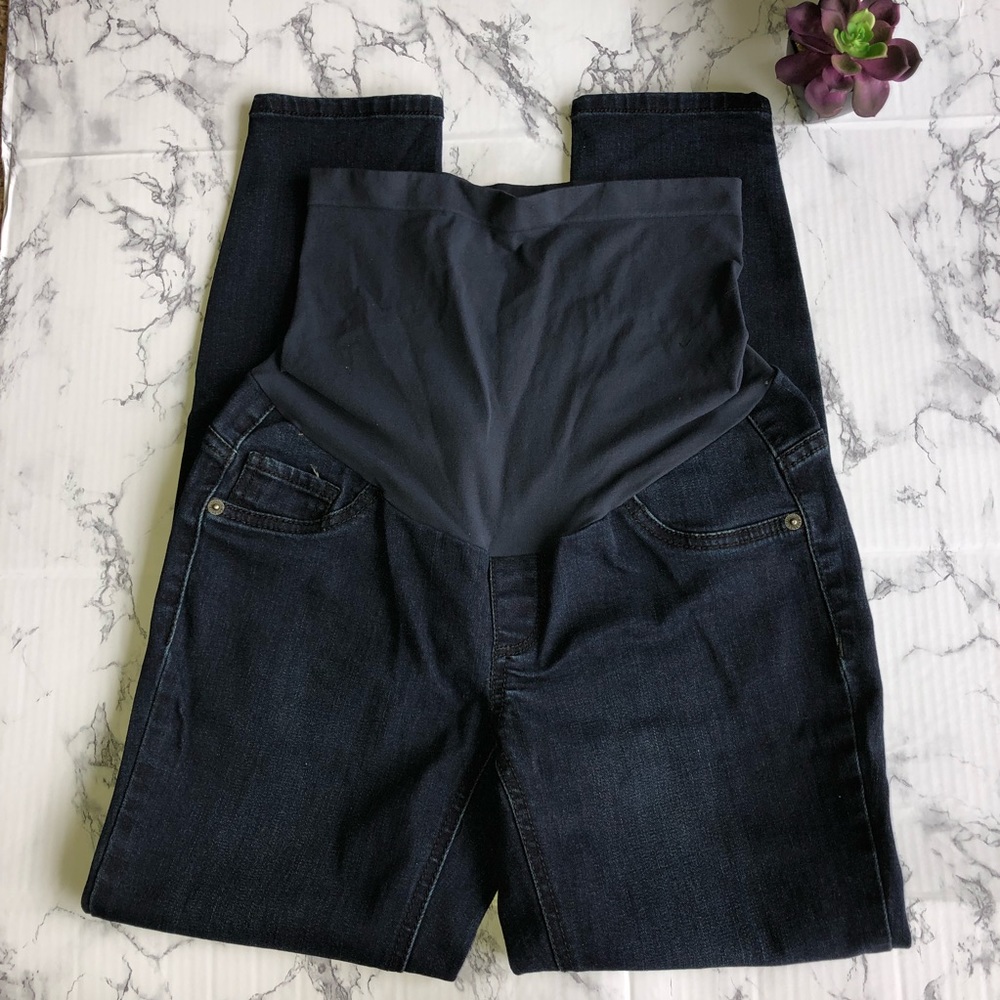 Blue indigo Maternity skinny Jeans  (XS short)